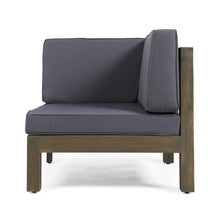 Load image into Gallery viewer, Brava - X Back 2 Seater Sectional Loveseat With Coffee Table
