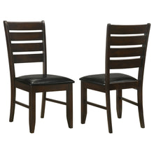 Load image into Gallery viewer, Padded Seat Side Chairs With Tapered Slats (Set of 2)
