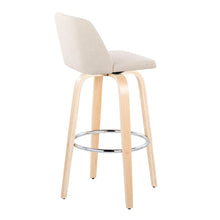 Load image into Gallery viewer, Toriano - Contemporary Fixed Height Barstool &amp; Swivel With Round Footrest (Set of 2)
