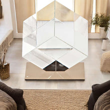 Load image into Gallery viewer, Optical Cube Sculpture (392458) - Gold
