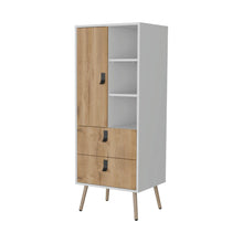 Load image into Gallery viewer, Two Drawer Dresser - White / Natural
