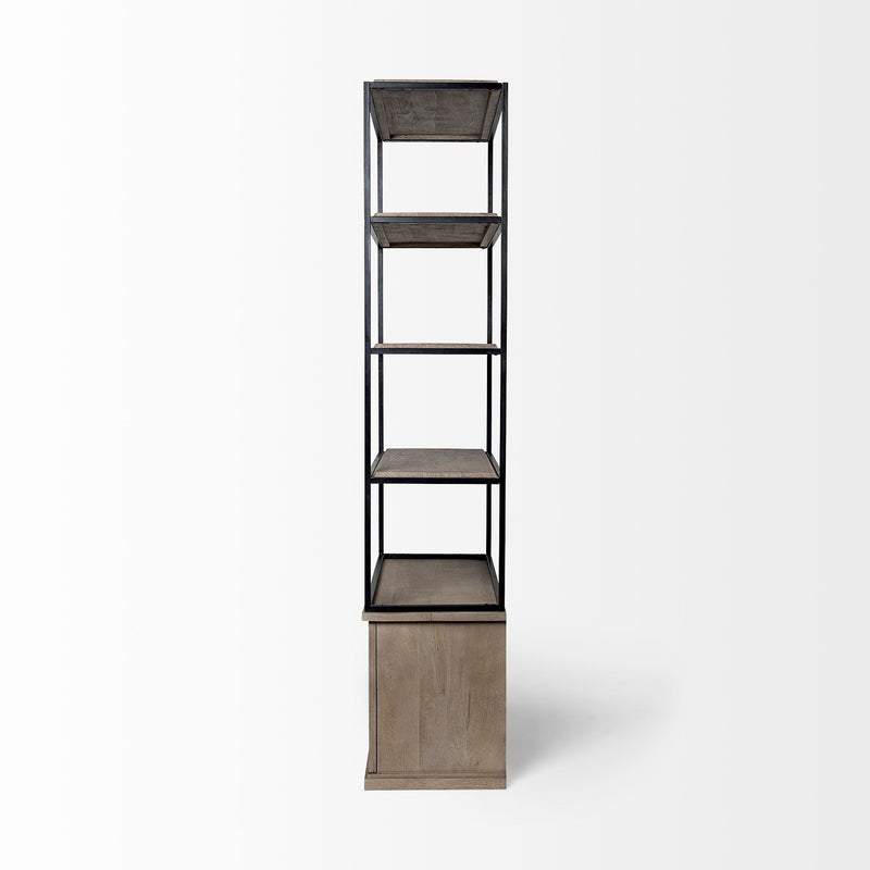 Three Tier Bookcase (380594) - Brown