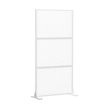 Load image into Gallery viewer, Three Panel Screen Room Divider (562824) - White

