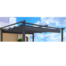 Load image into Gallery viewer, Replacement Canopy Top Cover Fabric For Outdoor Patio Retractable Pergola Sun-Shelter Canopy
