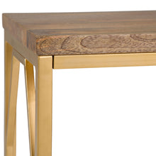 Load image into Gallery viewer, Selma - Handcrafted Metal And Wood Accent Table
