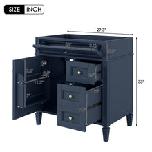 Load image into Gallery viewer, Bathroom Vanity With 2 Drawers And Tip-Out Drawer, Storage Cabinet
