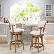 Load image into Gallery viewer, Williams - Swivel Bar Stool With Armrests
