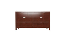 Load image into Gallery viewer, Solid Wood Seven Drawer Double Dresser - Brown
