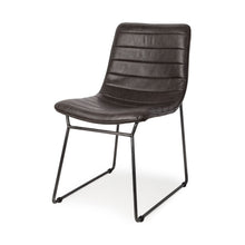 Load image into Gallery viewer, Faux leather Side Chairs (Set of 2) - Black
