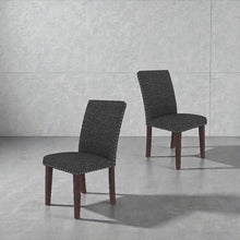 Load image into Gallery viewer, Upholstered Dining Chair With High Back Design (Set of 2)
