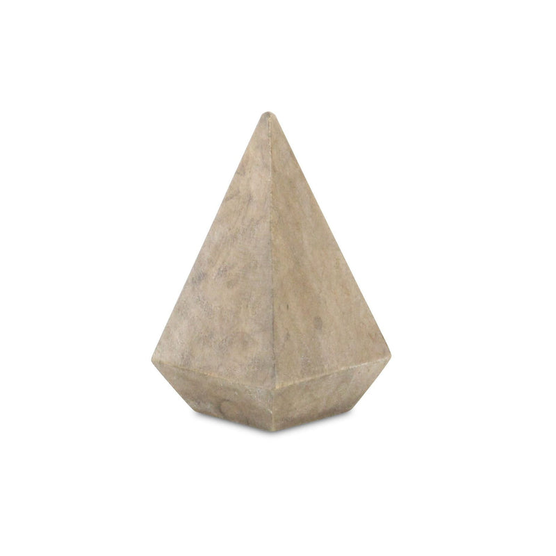 Pyramid Decorative Sculpture (635609) - Natural