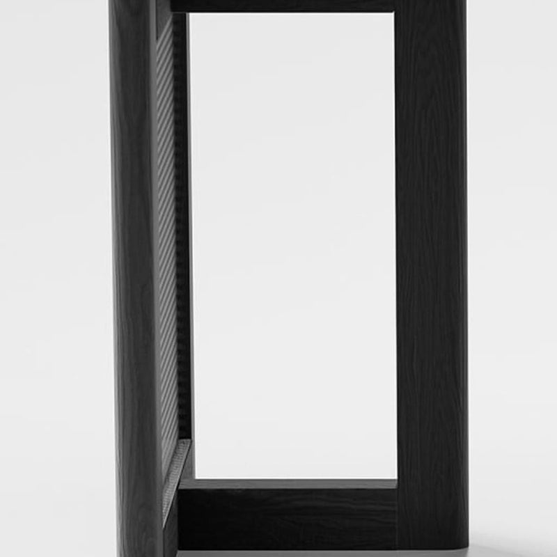 Wood Square Bar Table (712250) - Black