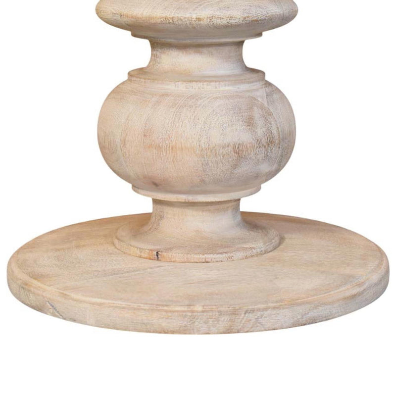 Solid Wood Wood End Table (719329) - Brown