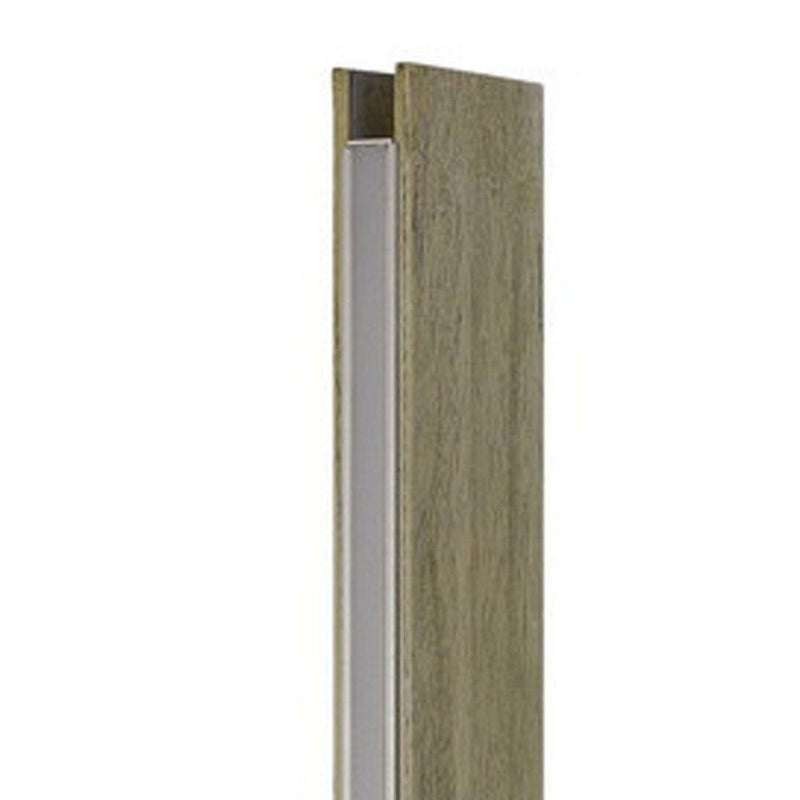 Led Traditional Shaped Floor Lamp - Brown