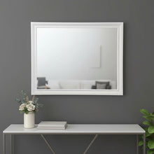 Load image into Gallery viewer, 36" Framed Mounted Dresser Mirror - White
