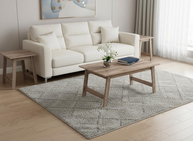 36" Coffee Table (Set of 3) - Taupe