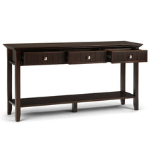 Load image into Gallery viewer, Acadian - Wide Console Sofa Table - Brunette Brown
