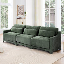Load image into Gallery viewer, Elegant Sofa With Ergonomic Design And Lumbar Pillows
