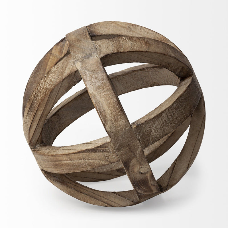 Poly Tabletop Sculpture (392503) - Brown