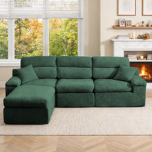 Load image into Gallery viewer, Corner Chaise Sofa With High Backrest

