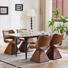 Load image into Gallery viewer, Modern Swivel Dining Chair With High Back
