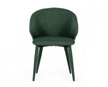 Load image into Gallery viewer, Fabric Wrapped Dining Chairs (Set of 2) - Green
