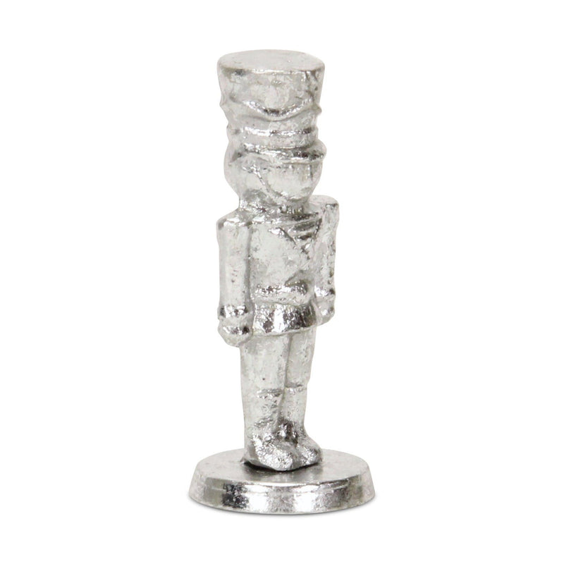 Christmas Nutcracker Hand Painted Figurine (634486) - Silver