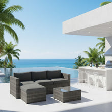 Load image into Gallery viewer, Modern Patio Set With Coffee Table
