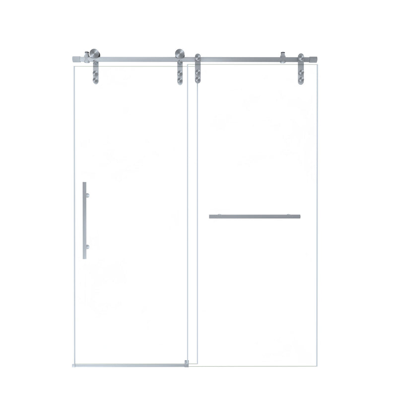 Frameless Sliding Bathtub Door With Frame