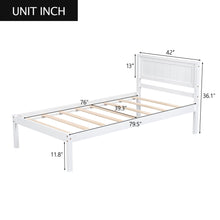 Load image into Gallery viewer, Platform Bed Frame With Headboard
