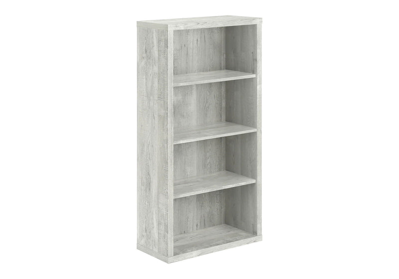 Four Tier Bookcase - Gray