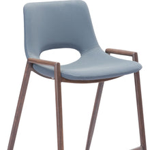Load image into Gallery viewer, 26" Steel Low Back Counter Height Bar Chairs (Set of 2) - Gray And Brown
