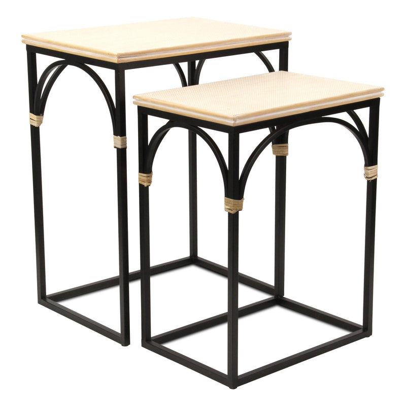 Nested Tables (Set of 2) (738200) - Light Brown