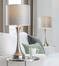 Load image into Gallery viewer, Lenuxe - Contemporary Table Lamp Built In USB Port (Set of 2)
