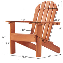 Load image into Gallery viewer, Kids Adirondack Chair For Indoor And Outdoor Use - Red
