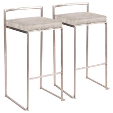 Load image into Gallery viewer, Fuji - Contemporary And Elegant Design Stackable Barstool
