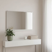 Load image into Gallery viewer, 47" Metal Leaning Framed Full Length Hanging Mirror - Black

