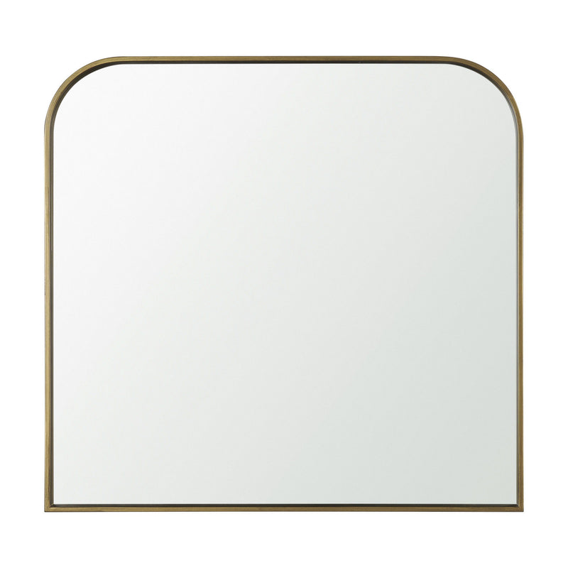 Metal Framed Accent Mirror - Gold