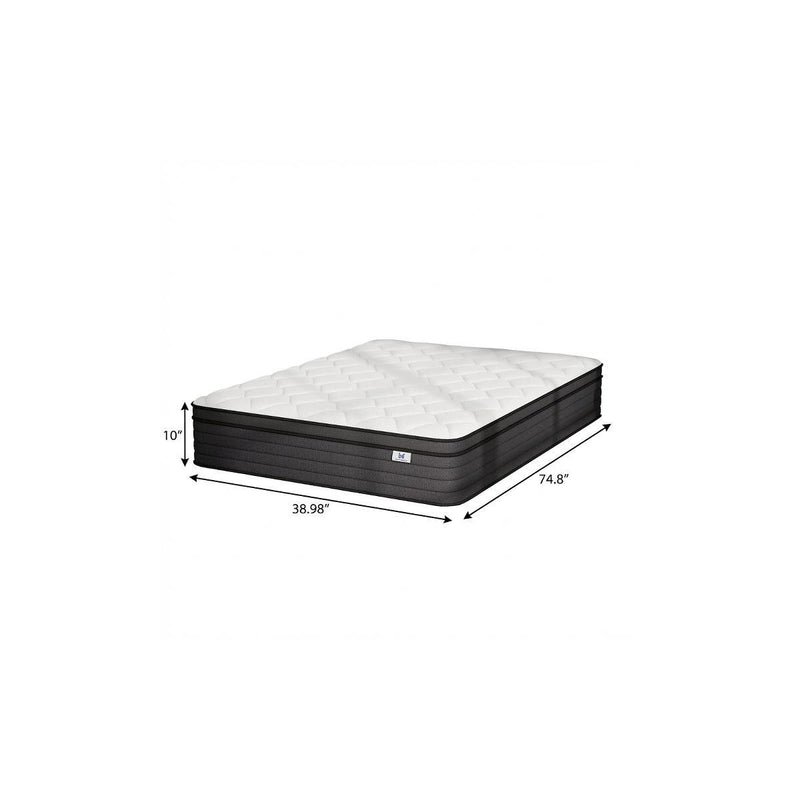10" Foam Hybrid Mattress - Twin