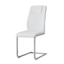 Load image into Gallery viewer, Modern Dining Chairs With Padded Seat, Metal Legs
