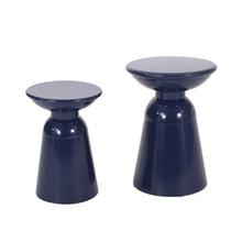 Load image into Gallery viewer, Serenita - Outdoor Side Tables With Flared Design (Set of 2)

