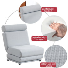Load image into Gallery viewer, Foldable Single Chair Sofa Bed With Pillow, Easy To Store, Breathable And Wearable
