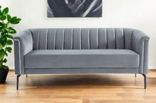 Load image into Gallery viewer, Sofa - Gray / Silver
