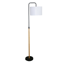 Load image into Gallery viewer, Lior - Arc Floor Lamp With Cylinder Shade - Black
