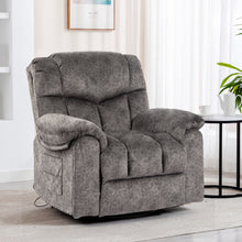Load image into Gallery viewer, Swivel And Rocking Recliner Chair With Massage And Heating
