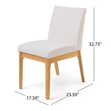 Load image into Gallery viewer, Contemporary Dining Chair SetWith Upholstered Fabric
