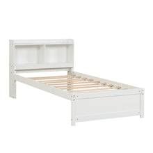 Load image into Gallery viewer, Twin Bed With Trundle, Bookcase
