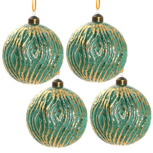 Load image into Gallery viewer, Christmas Ball Glass Decorative Hanging Ball Christmas Tree Ornaments For Holiday Party Decorations
