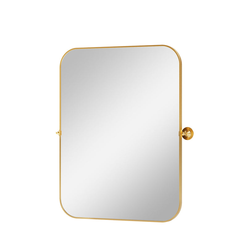 31" Framed Accent Mirror - Gold