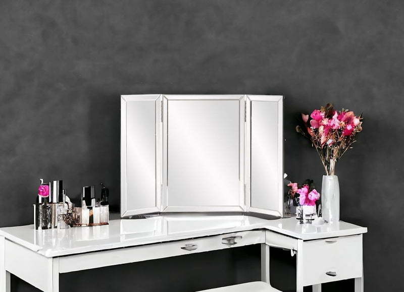 21" Framed Accent Mirror - Silver